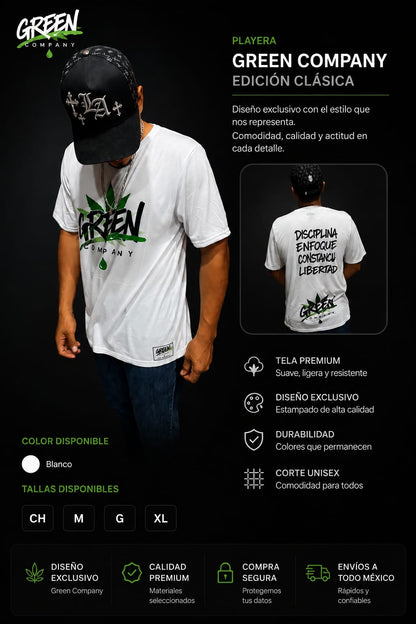 Playera Green Company – Edición Clásica